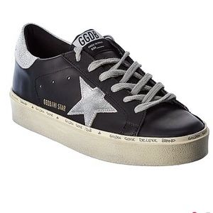 GOLDEN GOOSE HIGH STAR IN BLACK SIZE 35